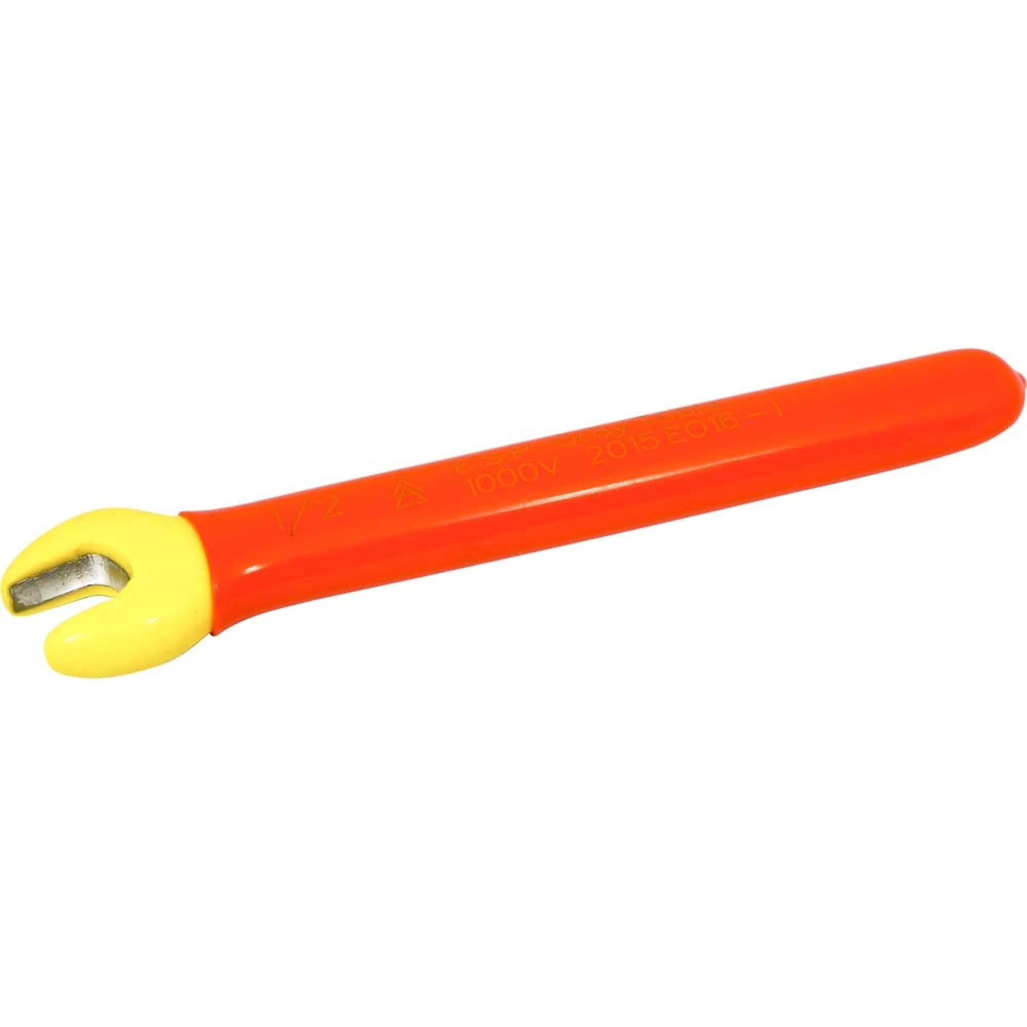 Gray Tools, Open End Wrench. 1/2ft.', 1000V Insulated, Model# E016-I